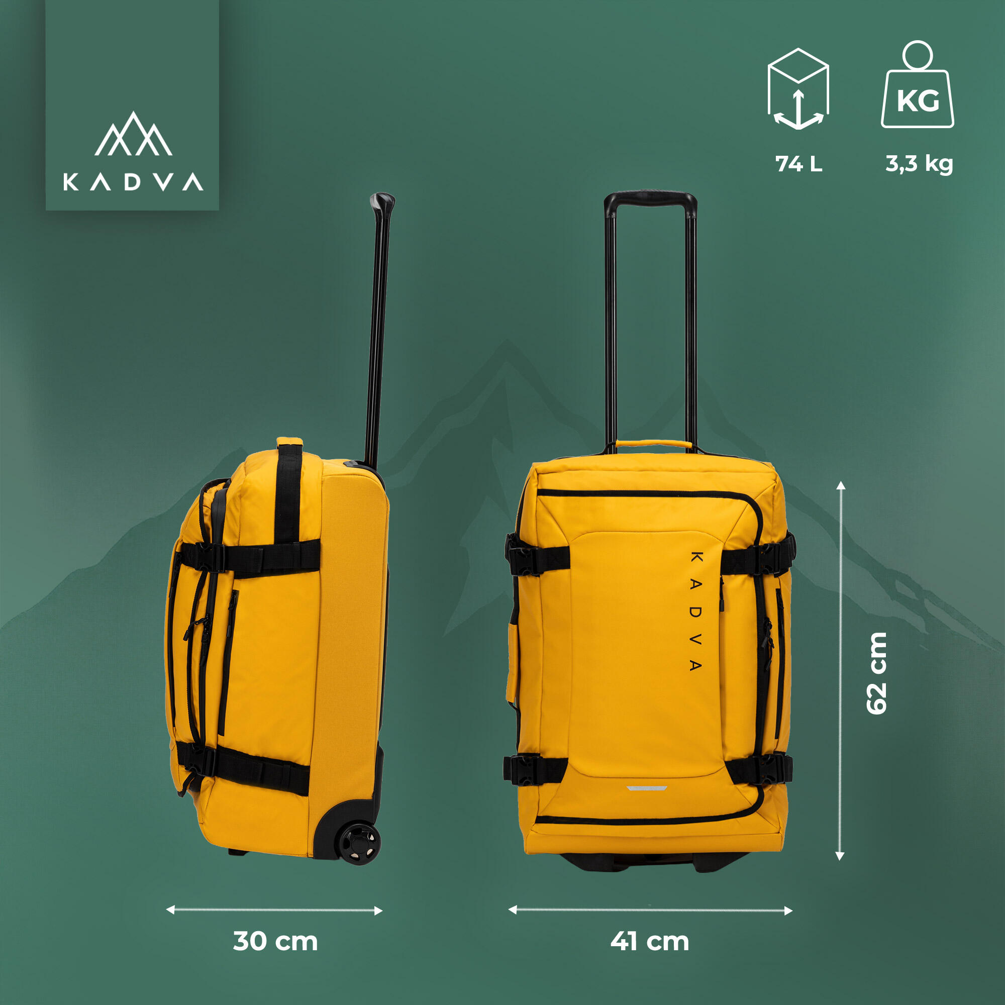 Mala de viagem KADVA Lácio 6/7