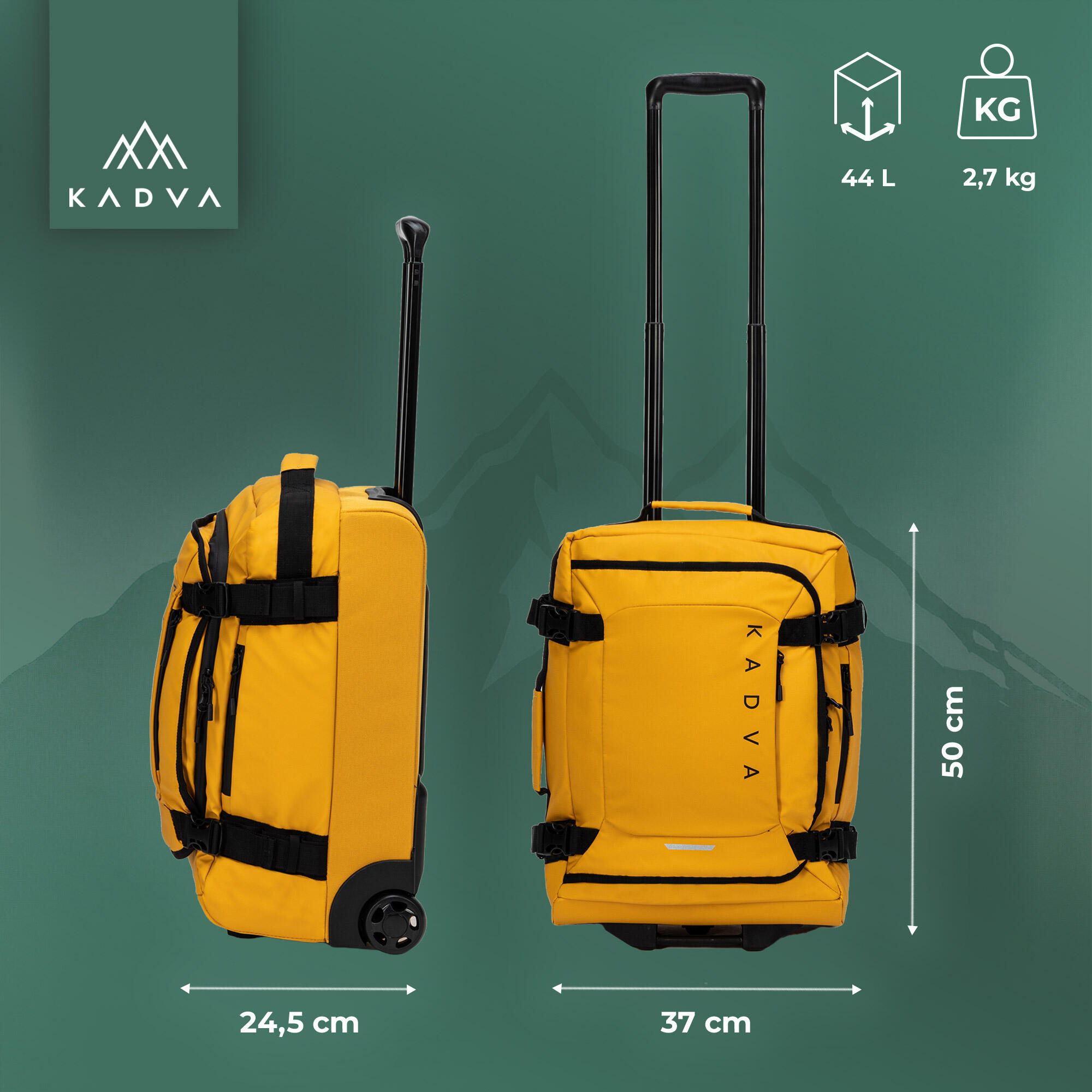 Mala de viagem KADVA Lácio 6/7