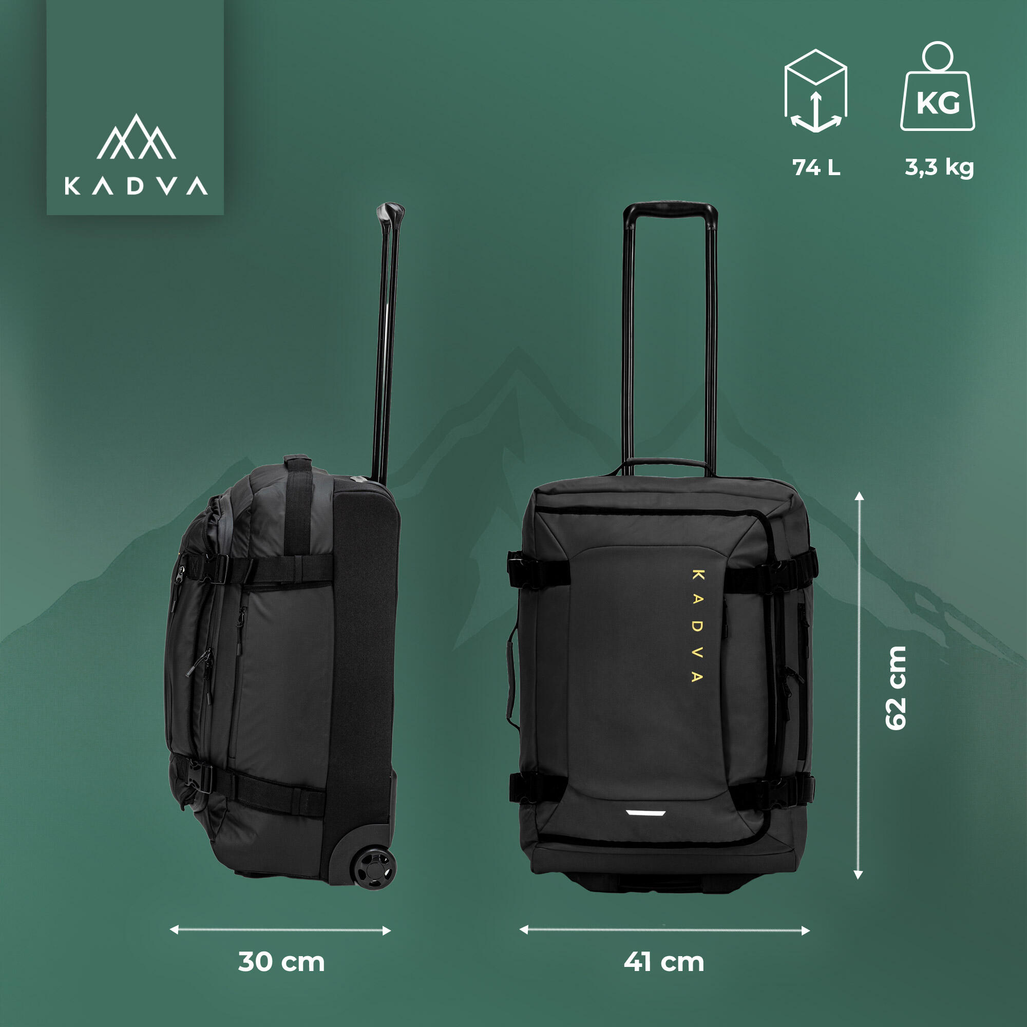 Mala de viagem KADVA Lácio 6/7