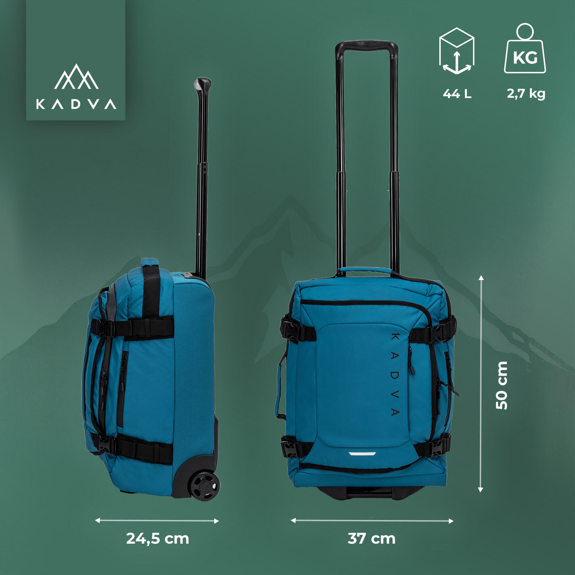 Valise de voyage KADVA Lazio 6/7