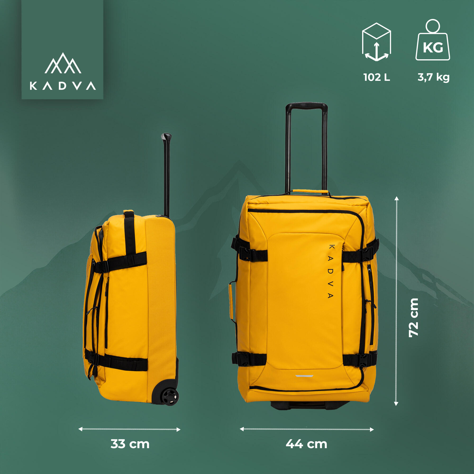 Mala de viagem KADVA Lácio 6/7