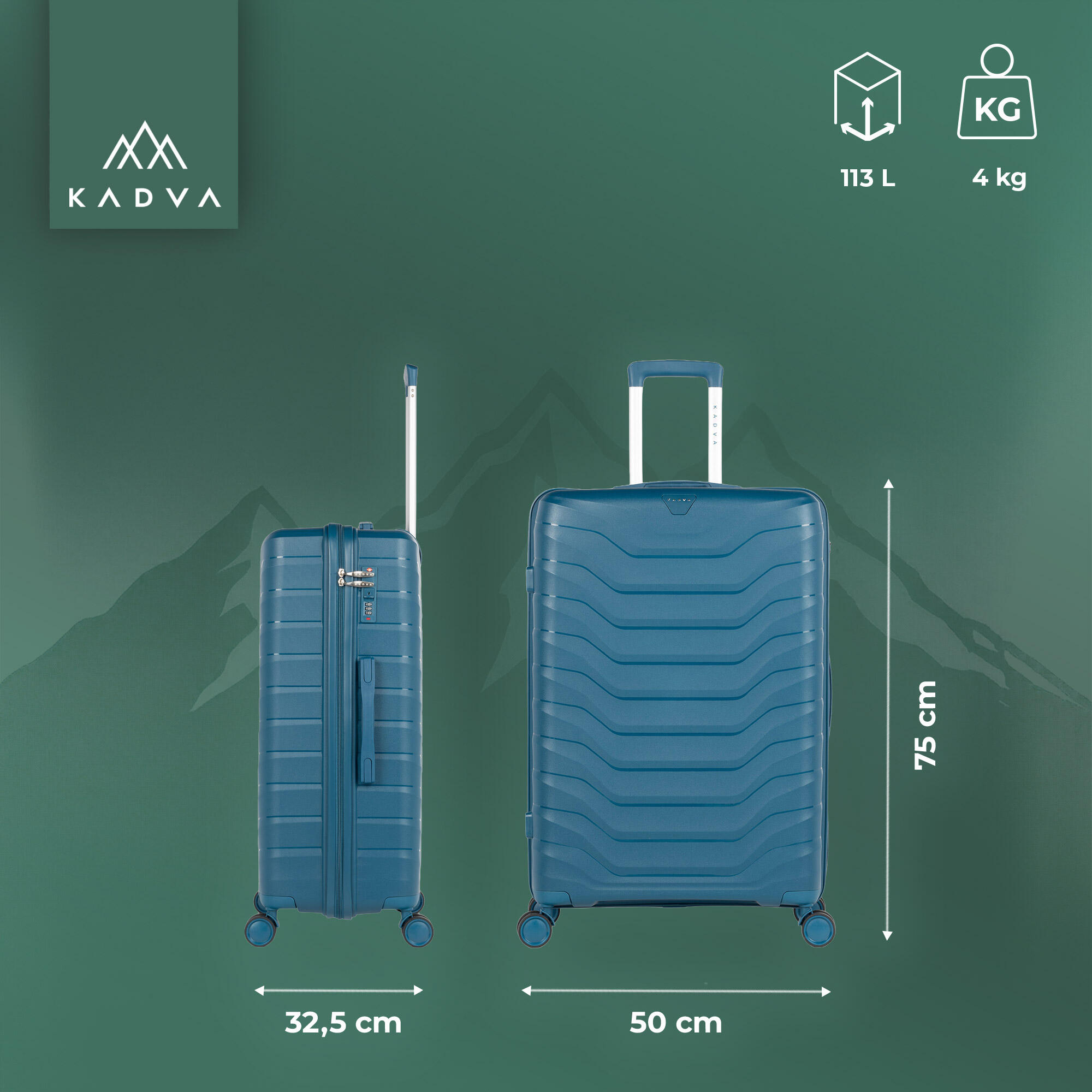 Valise de voyage KADVA Sancho 6/7
