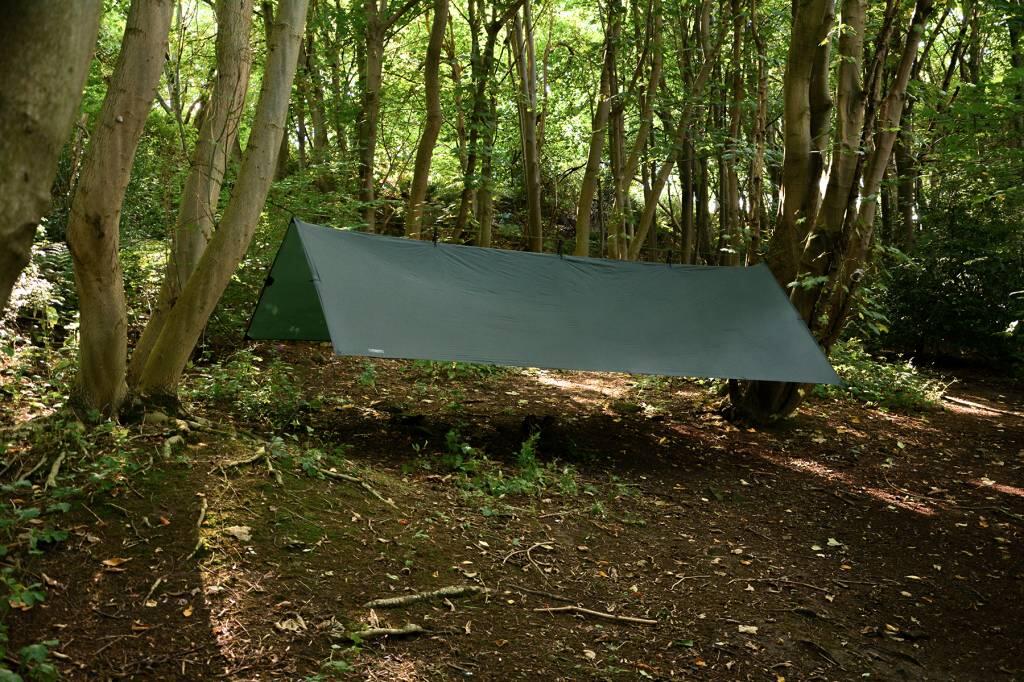 DD Hammocks Superlight Tarp XL - Olive Green 5/6