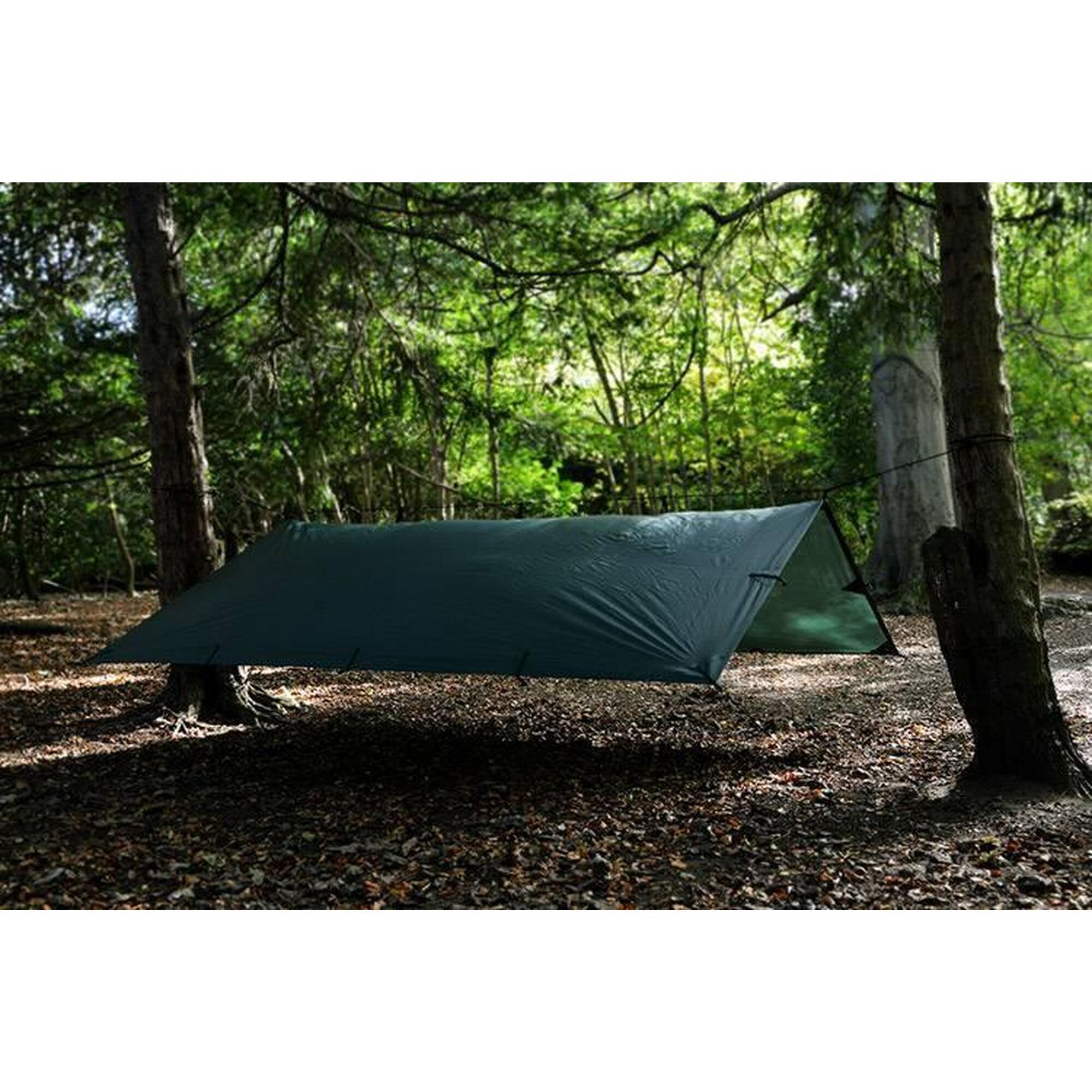 Tenda 3.5×3.5 Prelata Olive Green DDHammocks
