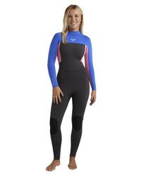 Combinaison de surf back zip 3/2MM PROLOGUE+ Rouge Femme