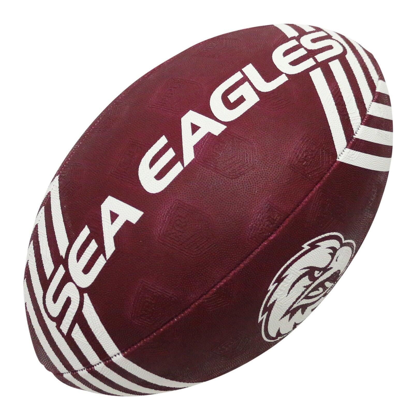 NRL 2025 Supporter Football - Manly Sea Eagles - Ball - Size 11