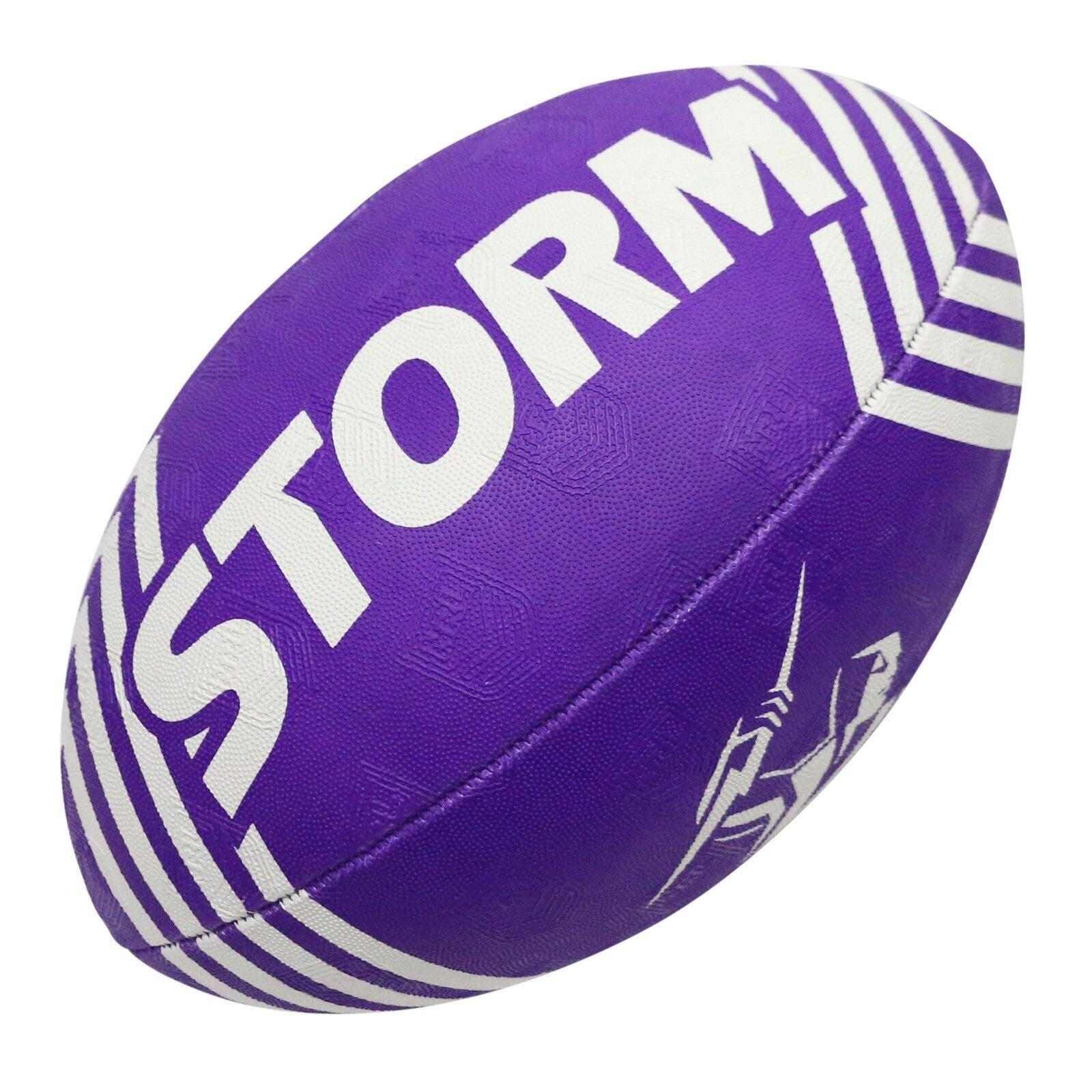 NRL 2025 Supporter Football - Melbourne Storm - Ball - Size 11