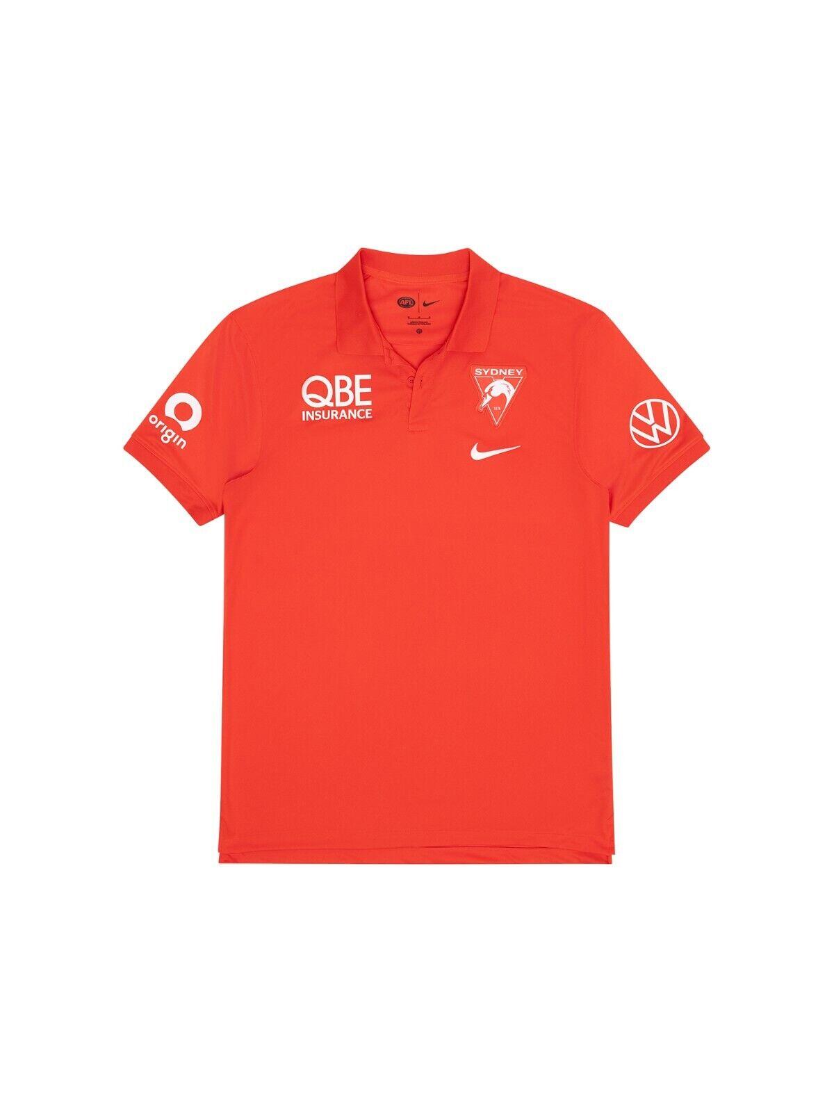 AFL 2025 Dri Fit Polo - Sydney Swans - Adult - Mens