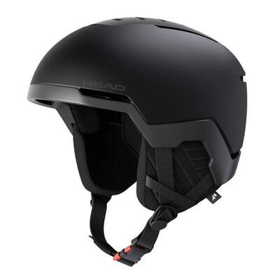 Skihelm + head + hybride constructie met verstelbare ventilatie