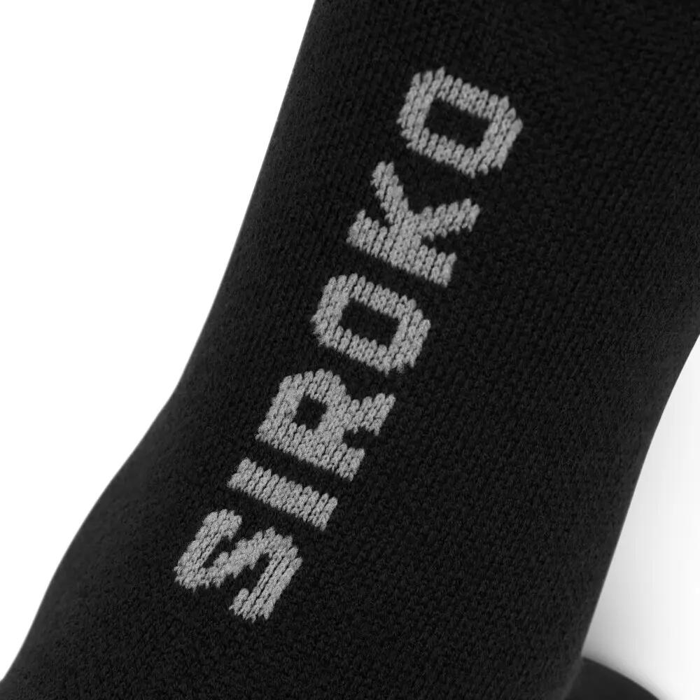 Calcetines de ciclismo con lana merino Hombre y Mujer SRX Grappa Negro 5/7