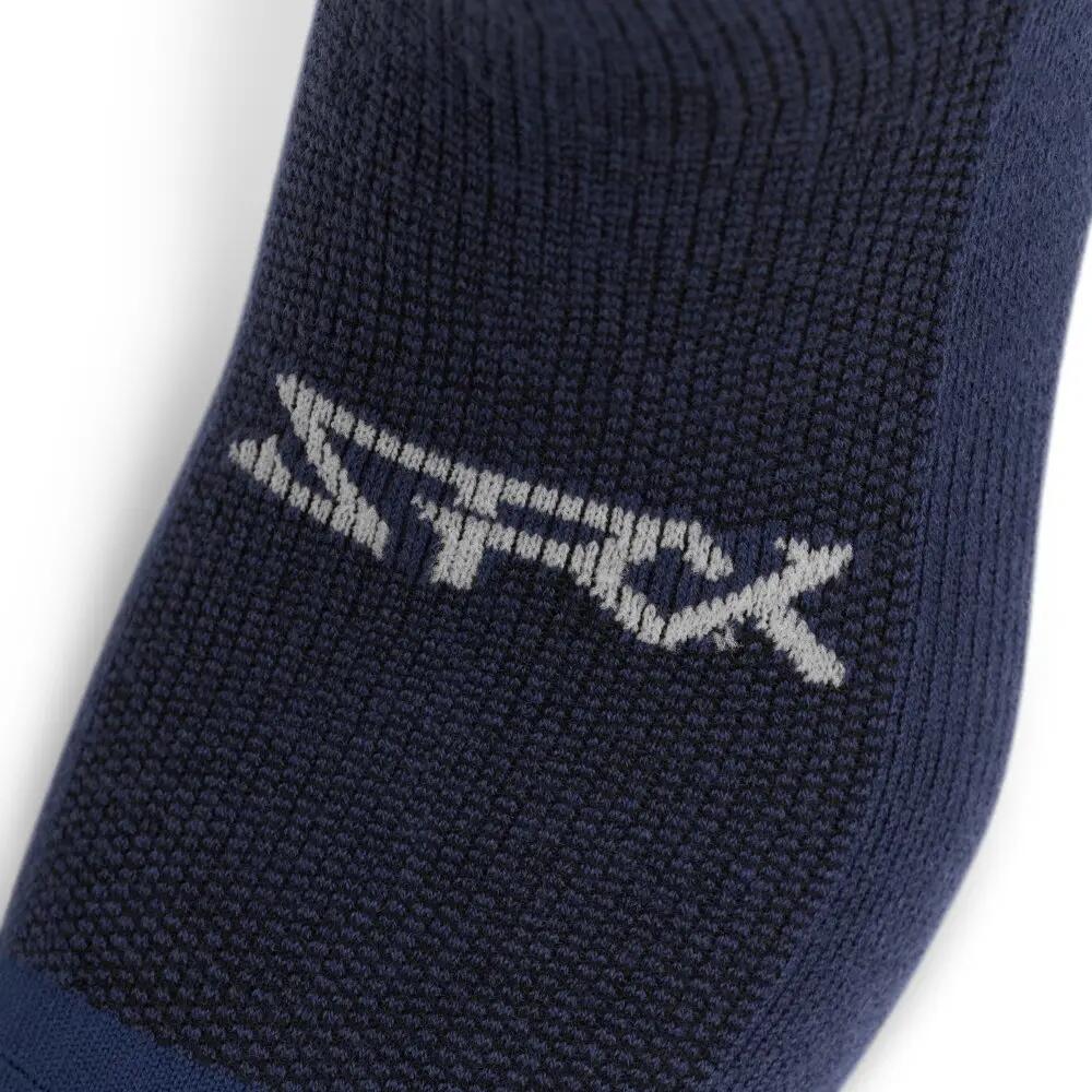 Herren und Damen Radsport Fahrradsocken mit Merinowolle SRX Arctic Blau 4/7
