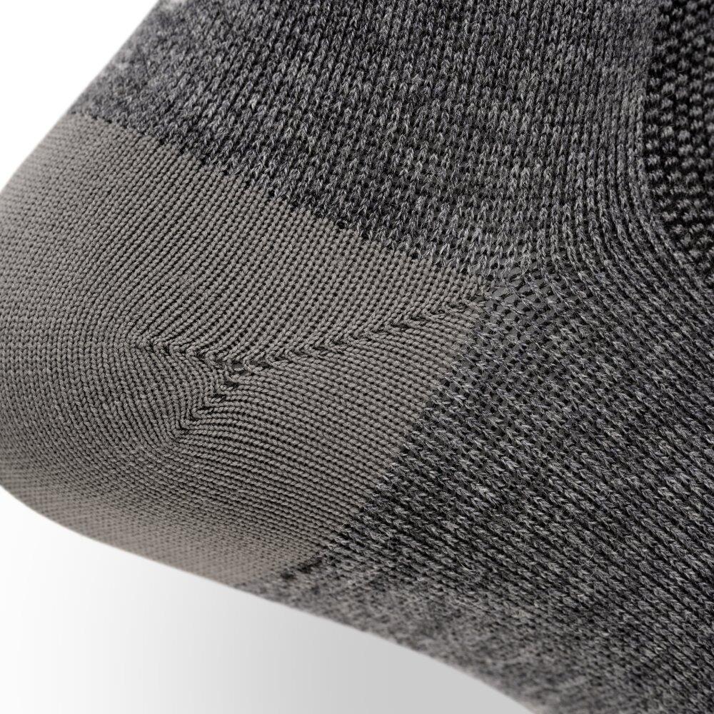 Men & Women Cycling merino wool blend socks SRX Maloja Grey 3/7