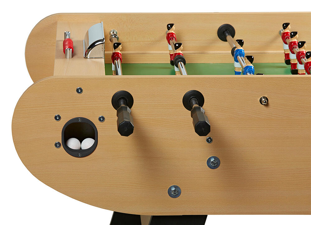 Baby Foot Foot - Fabrication française - L156 x l105 x H90 - HETRE-Noir 2/5