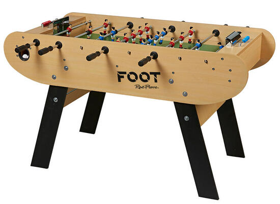 Baby Foot Foot - Fabrication française - L156 x l105 x H90 - HETRE-Noir