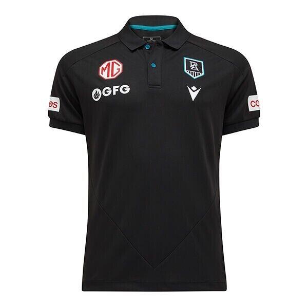 AFL 2025 Travel Polo - Port Adelaide Power - Adult - Mens