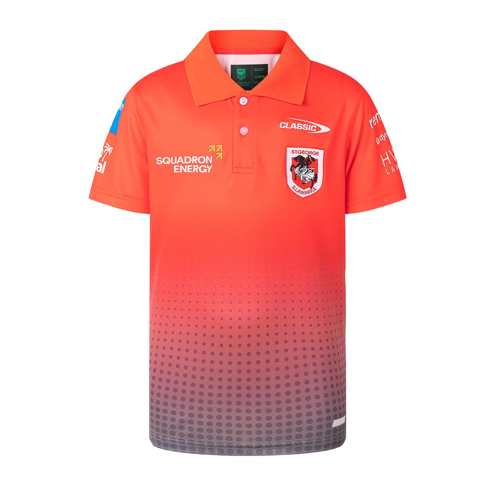 NRL 2025 Media Polo - St George Illawarra Dragons - Youth - Kids