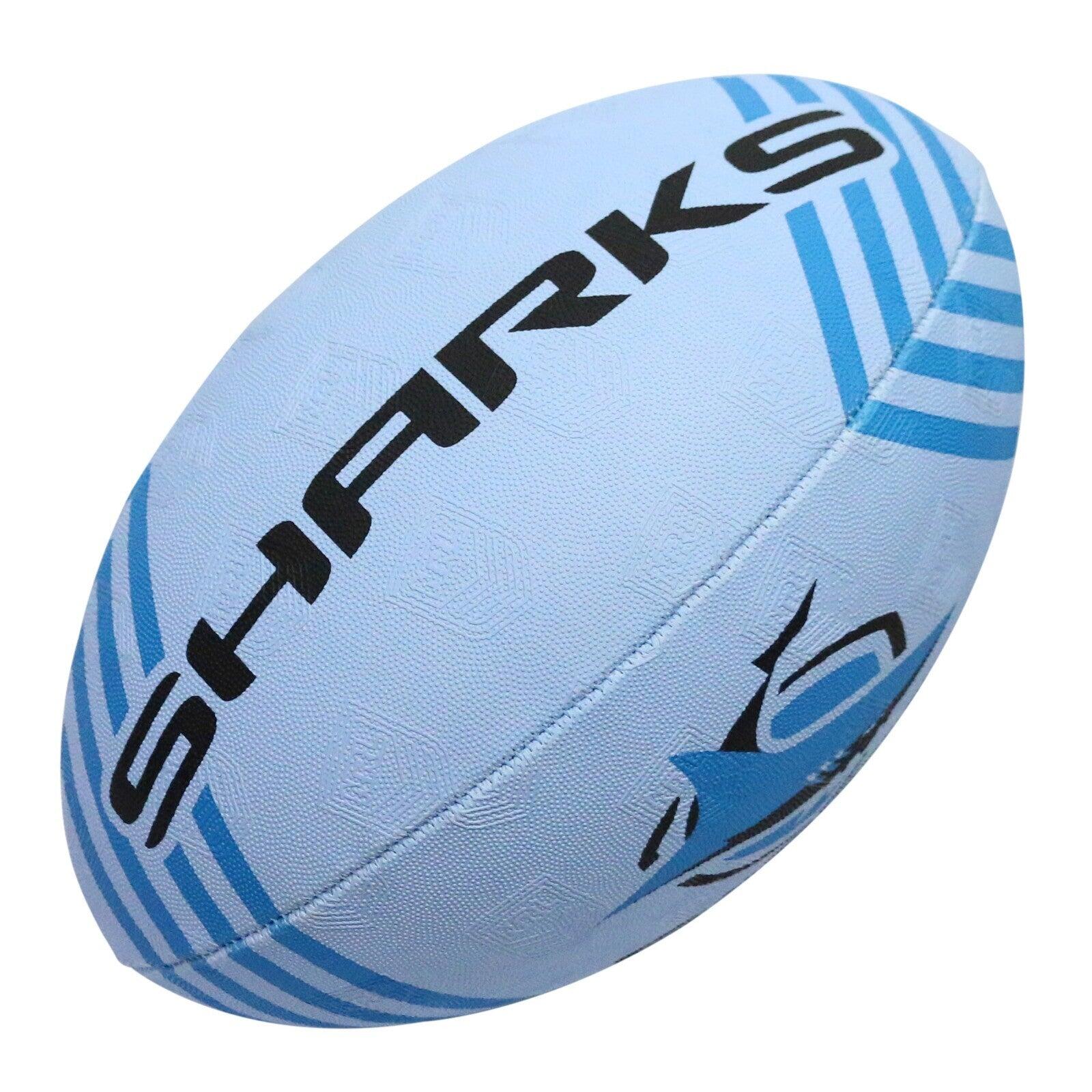 NRL 2025 Supporter Football - Cronulla Sharks - Ball - Size 11