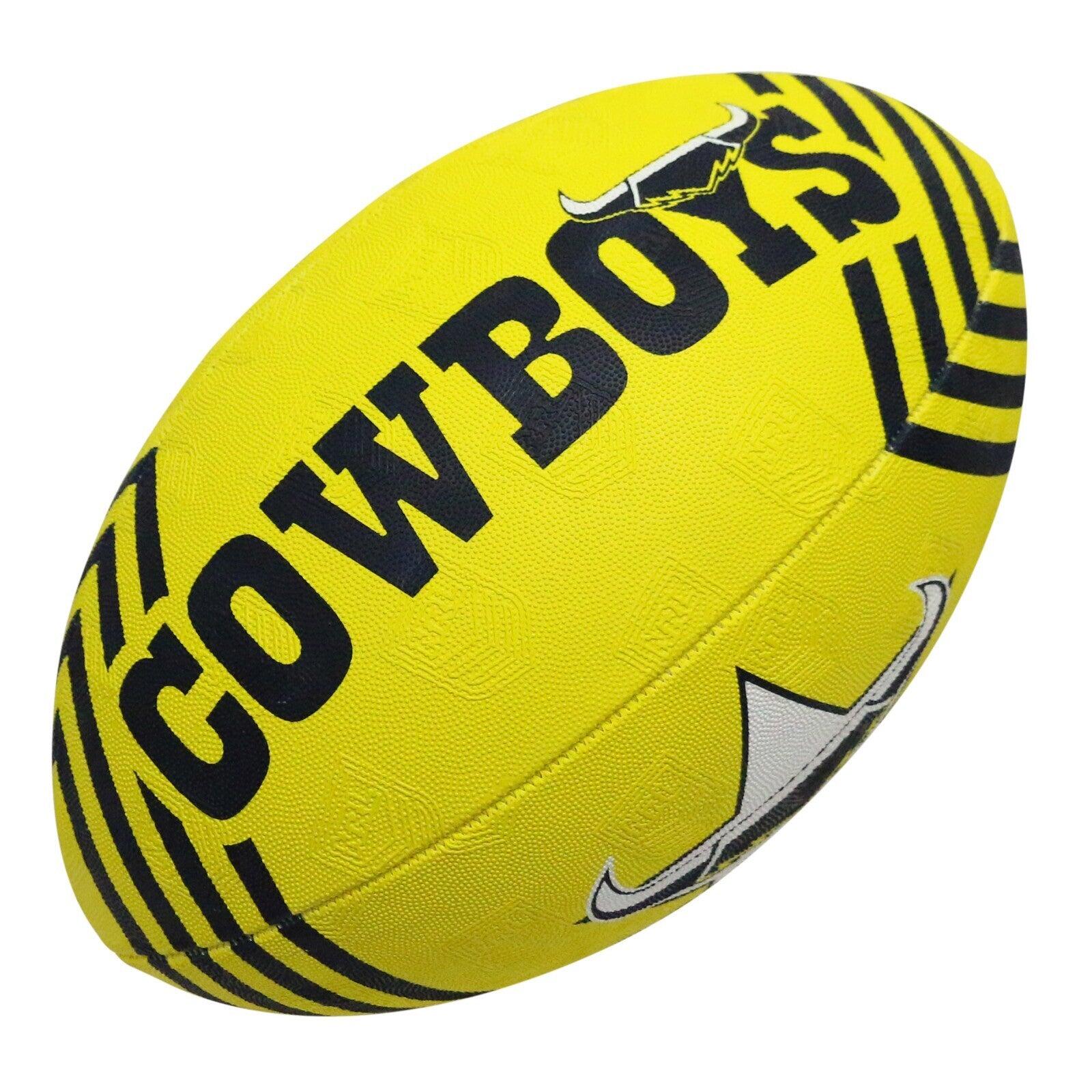 NRL 2025 Supporter Football - North Queensland Cowboys - Ball - Size 11