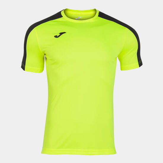 Maillot Manches Courtes Football Homme Joma Academy III Jaune Fluo