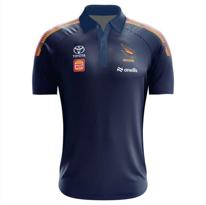 AFL 2025 Media Polo - Adelaide Crows - Adult - O'NEILLS