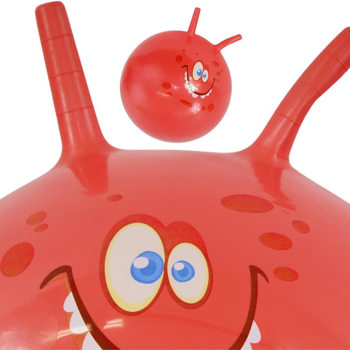 Piłka do skakania z rogami dla dzieci Eddy Toys 45cm 3/7