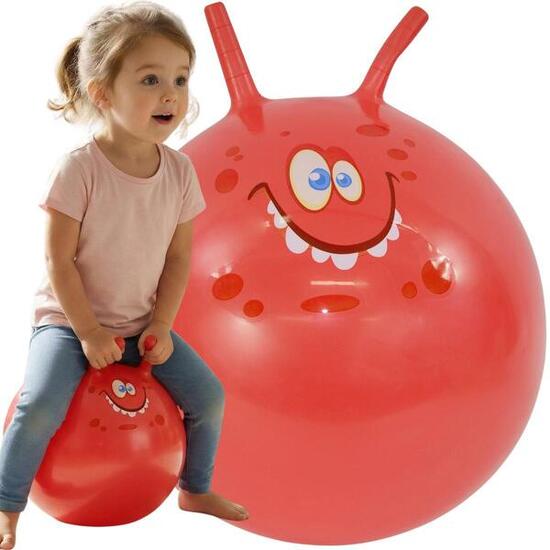 Piłka do skakania z rogami dla dzieci Eddy Toys 45cm