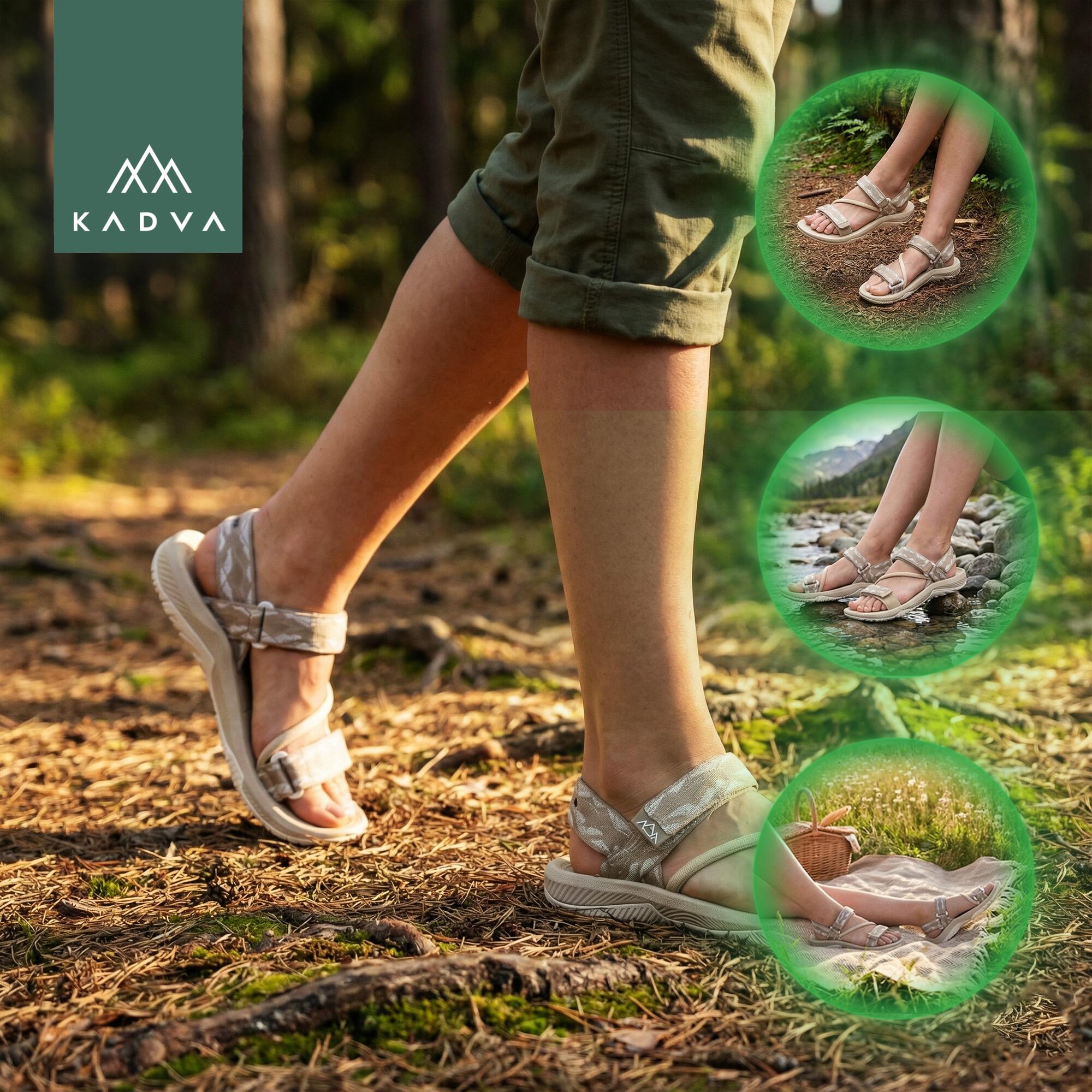Sandálias femininas KADVA Cruzo WMNS 4/6