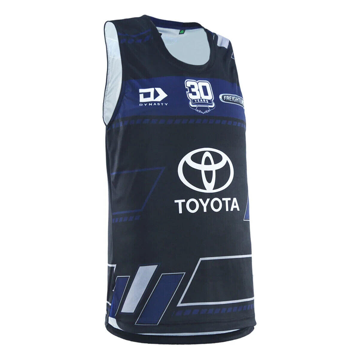 NRL 2025 ALT Training Singlet - North Queensland Cowboys - Black - Adult - Mens