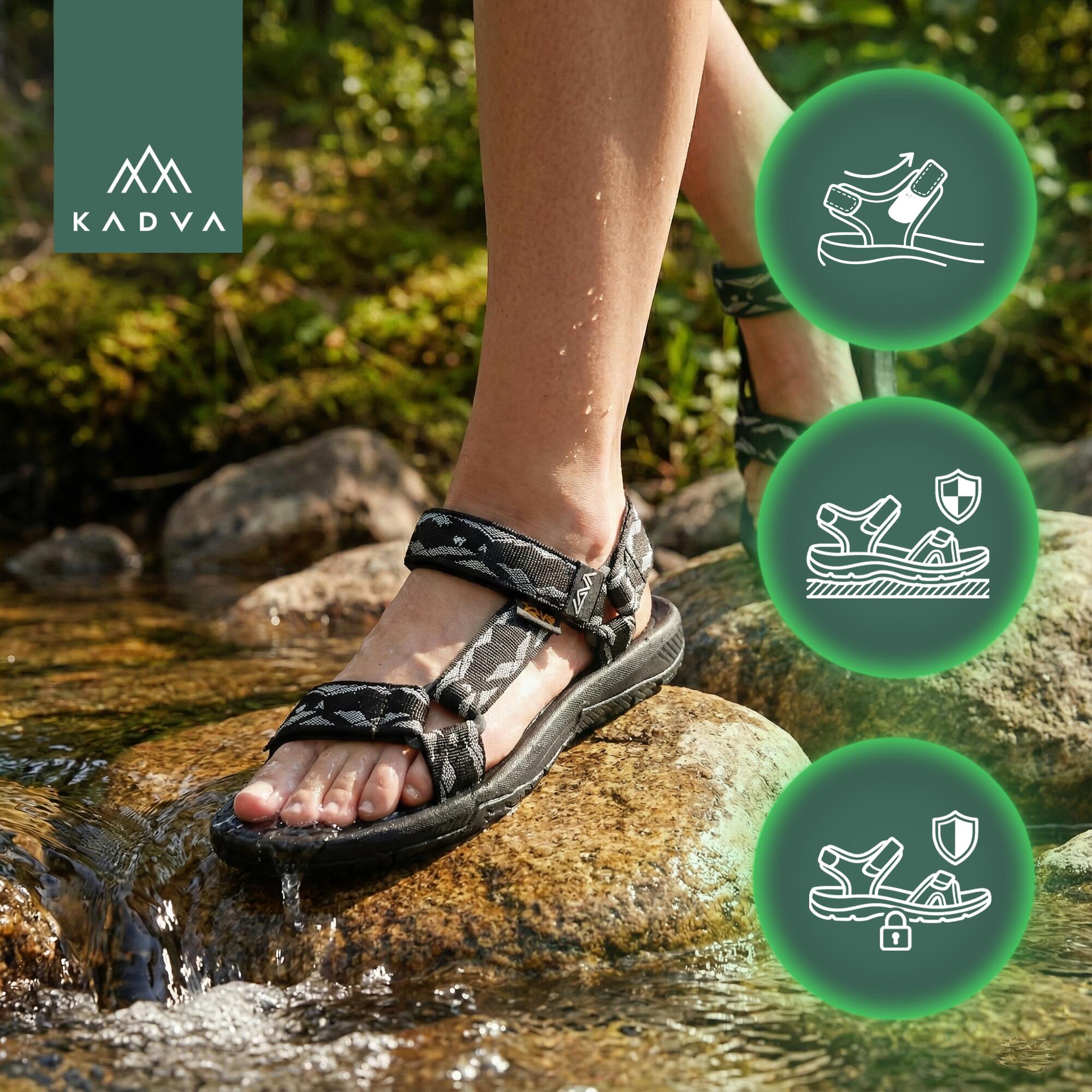 KADVA Cruzo WMNS damessandalen 3/6
