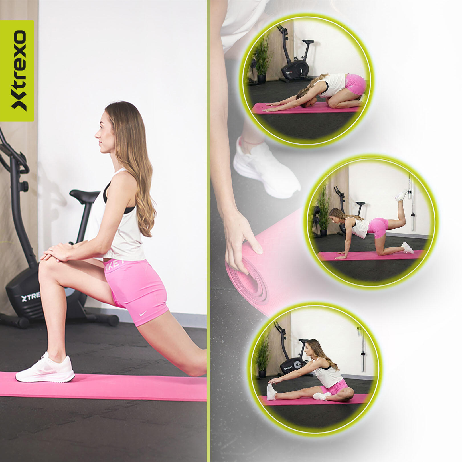 Esterilla de fitness XTREXO TXO-B4Z002-PK 3/7