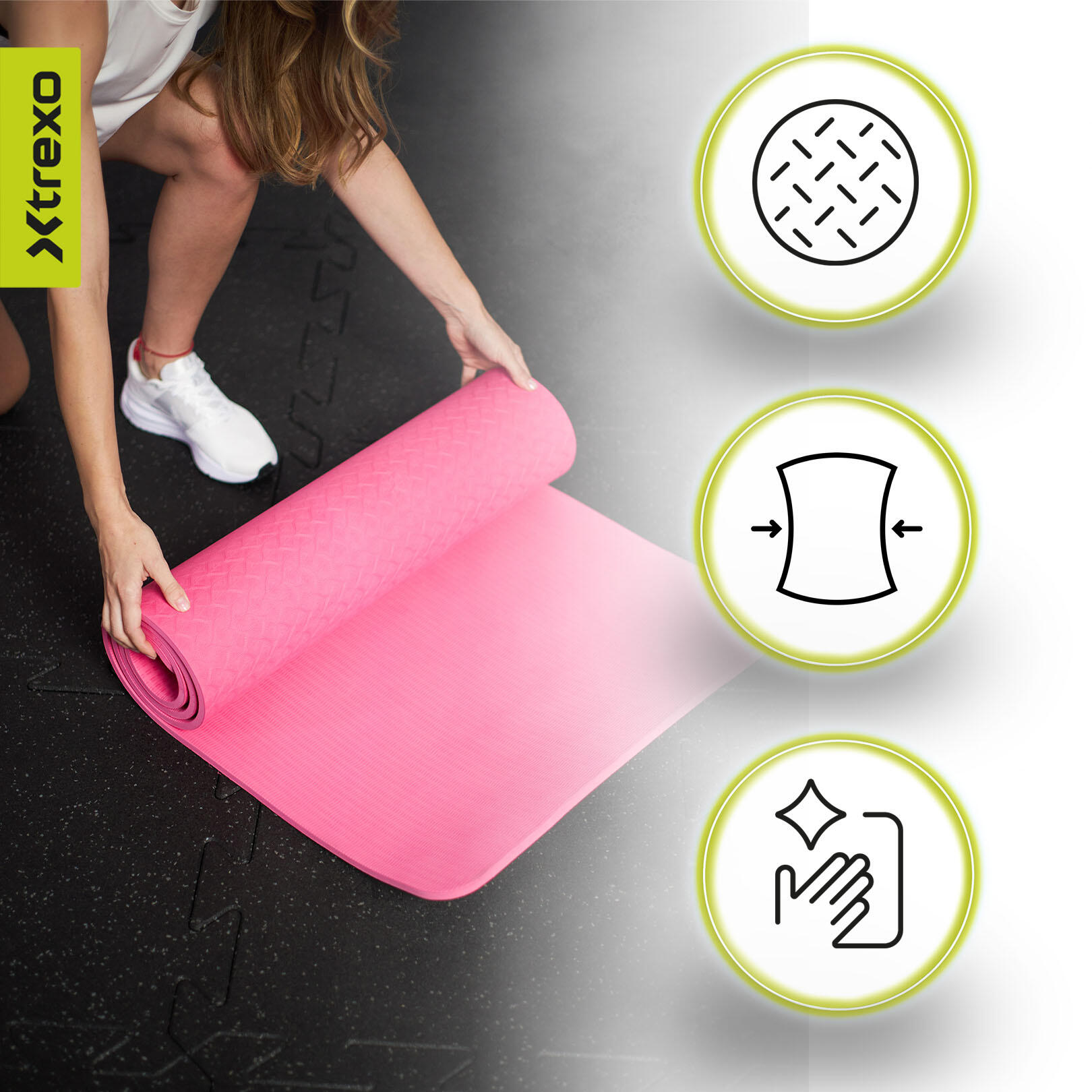 Esterilla de fitness XTREXO TXO-B4Z002-PK 5/7