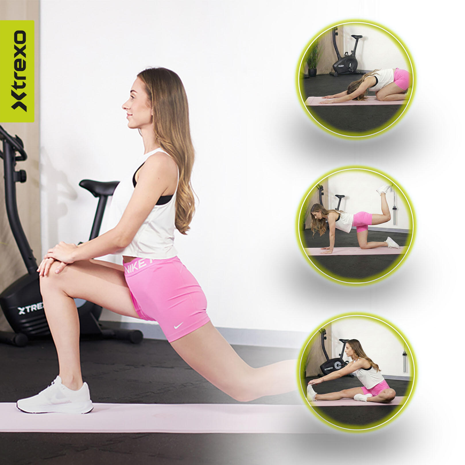 Tappetino fitness XTREXO TXO-B4Z002-VT 3/7