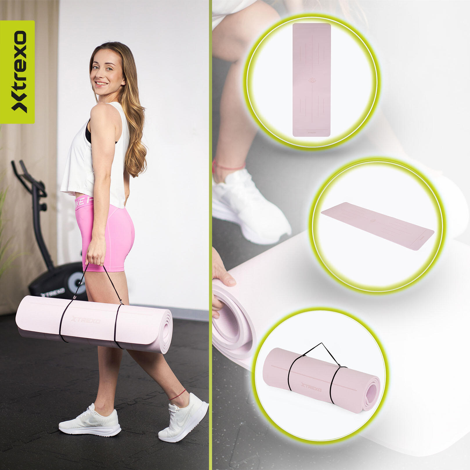 Tappetino fitness XTREXO TXO-B4Z002-VT 6/7
