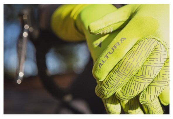 Gants Longs Coupe-Vent Unisexe Altura Thermostretch Jaune 4/6