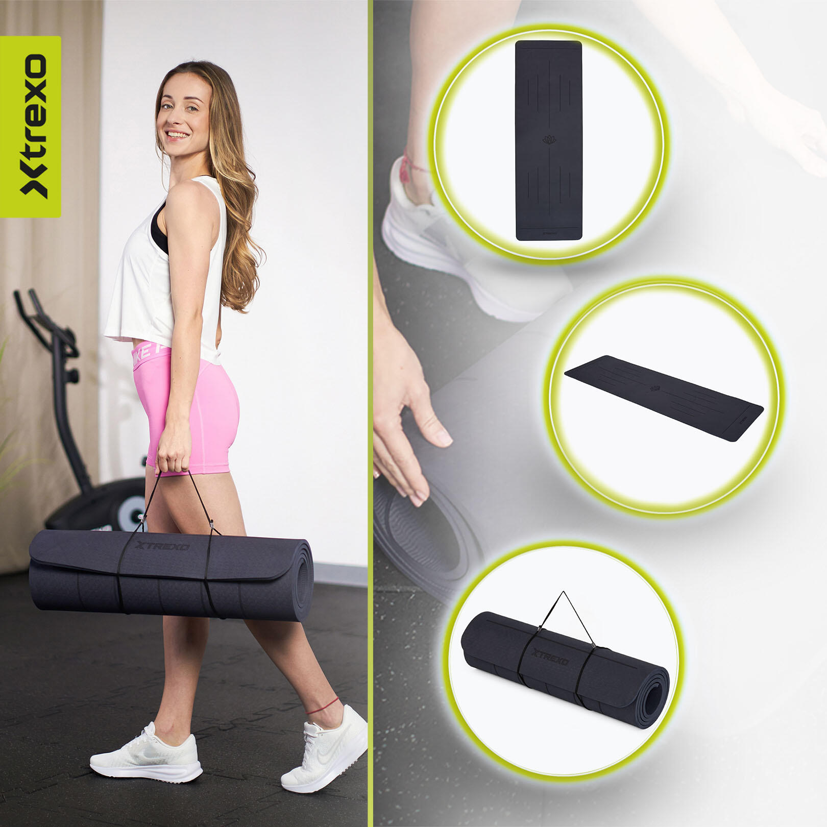Tapis de fitness XTREXO TXO-B4Z002-CH 3/7