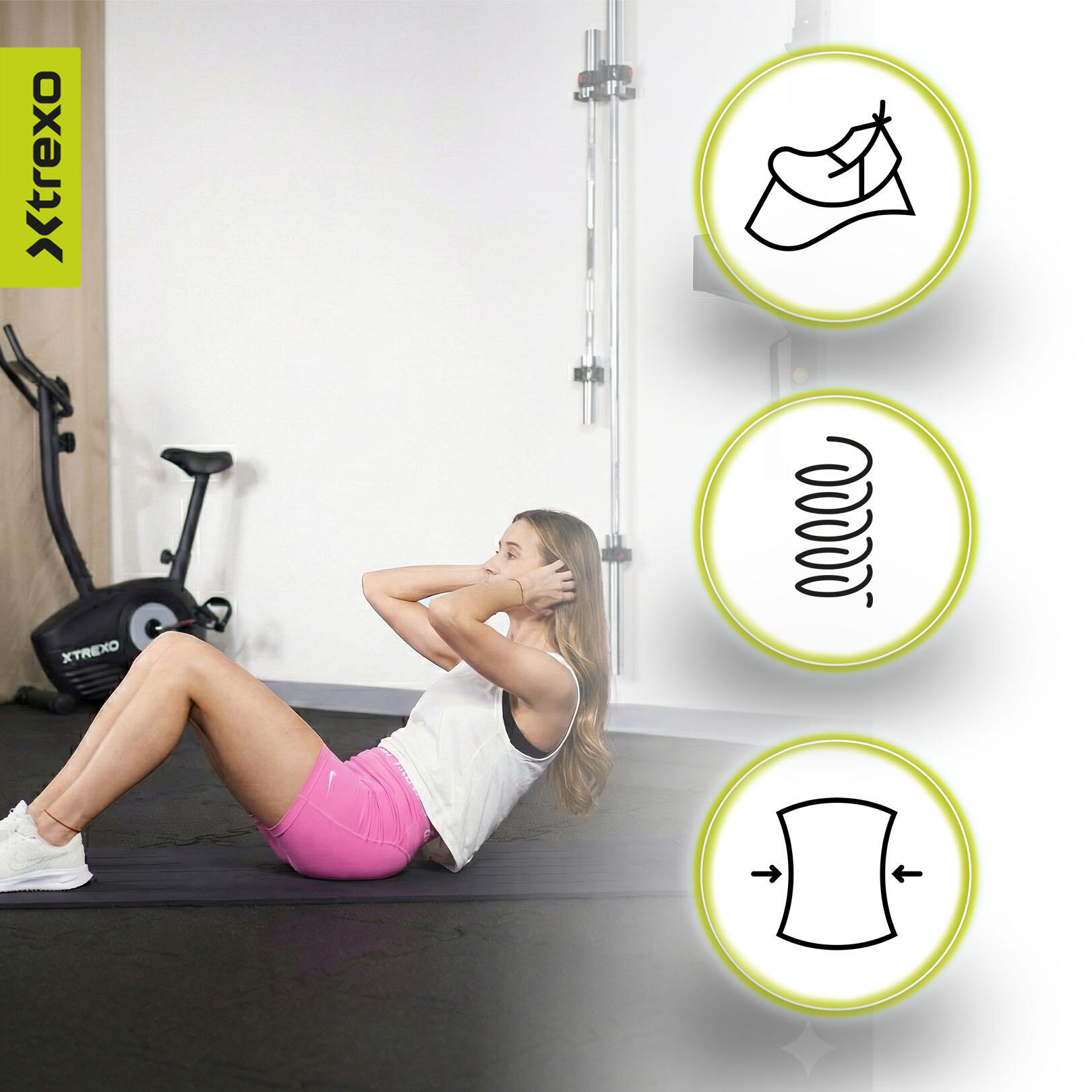 Tapis de fitness XTREXO TXO-B4Z002-CH 5/7