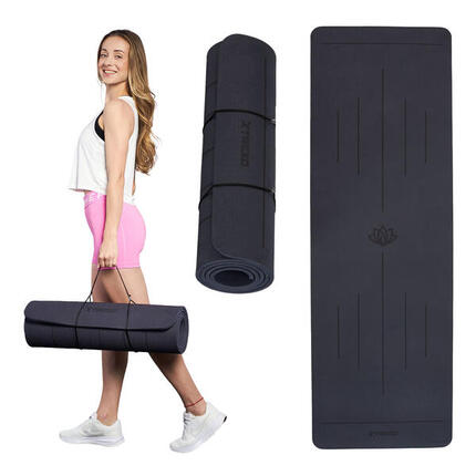 Mata XTREXO do ćwiczeń i jogi antypoślizgowa 6mm