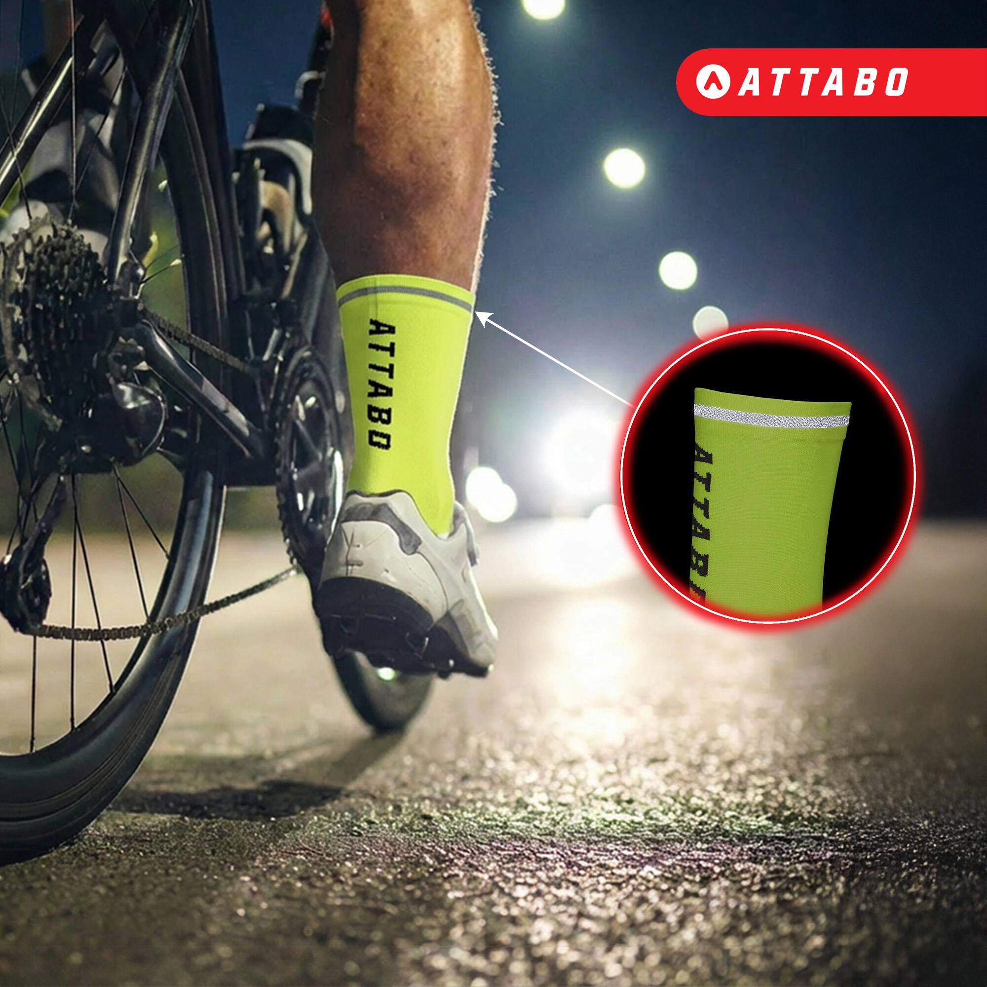 Calcetines ATTABO Maxis Visible Pro 3/7