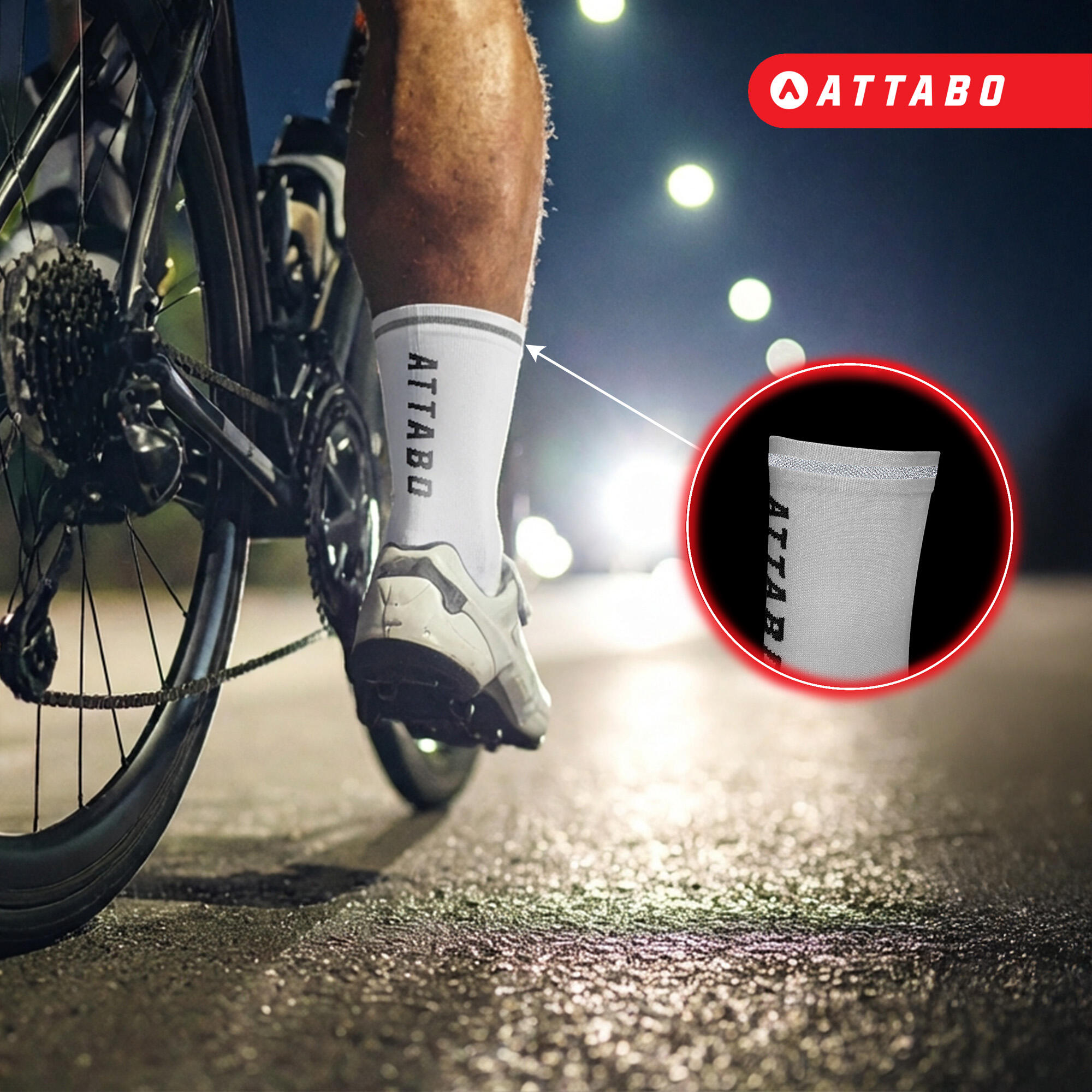 Calcetines ATTABO Maxis Visible Pro 3/7