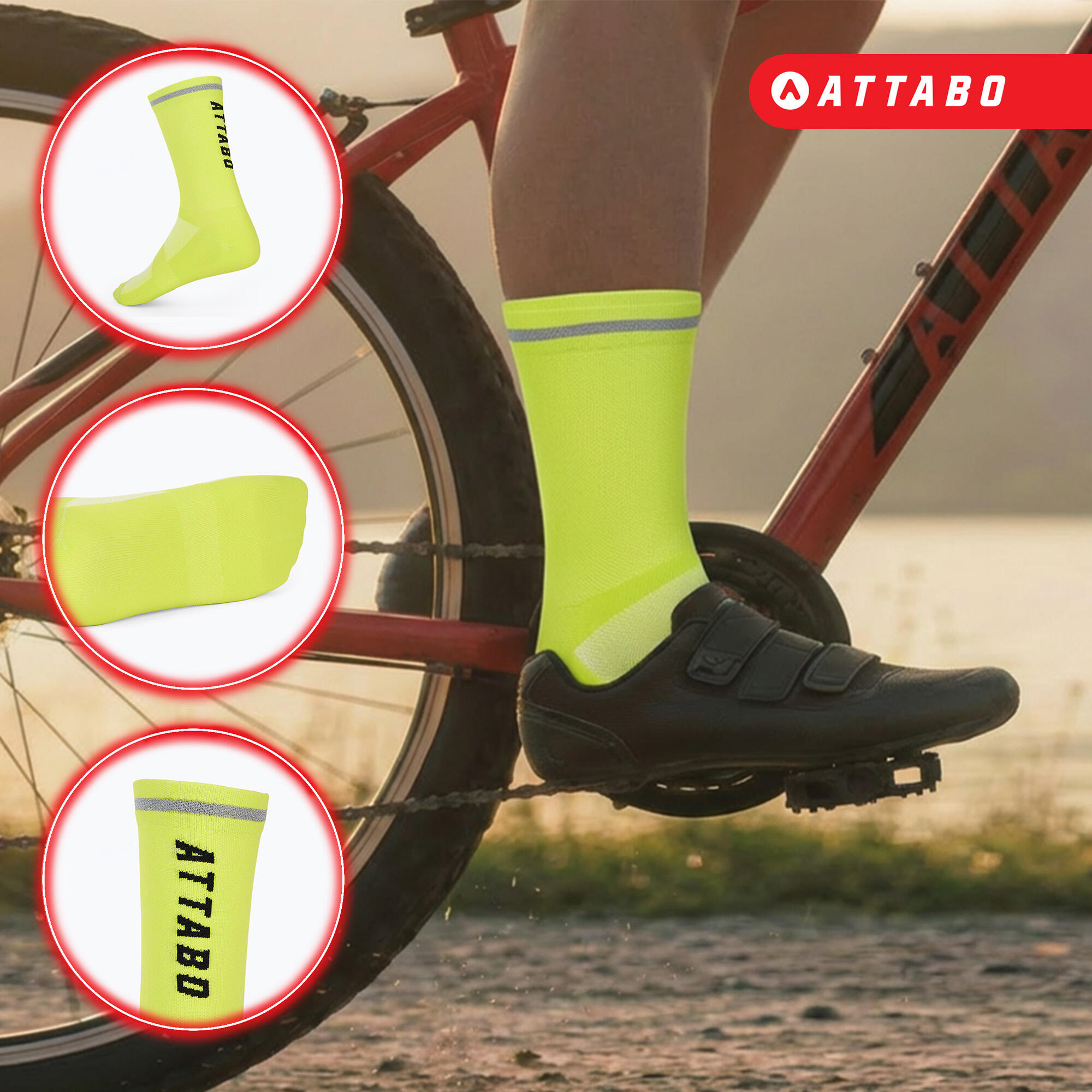 Calcetines ATTABO Maxis Visible Pro 2/7