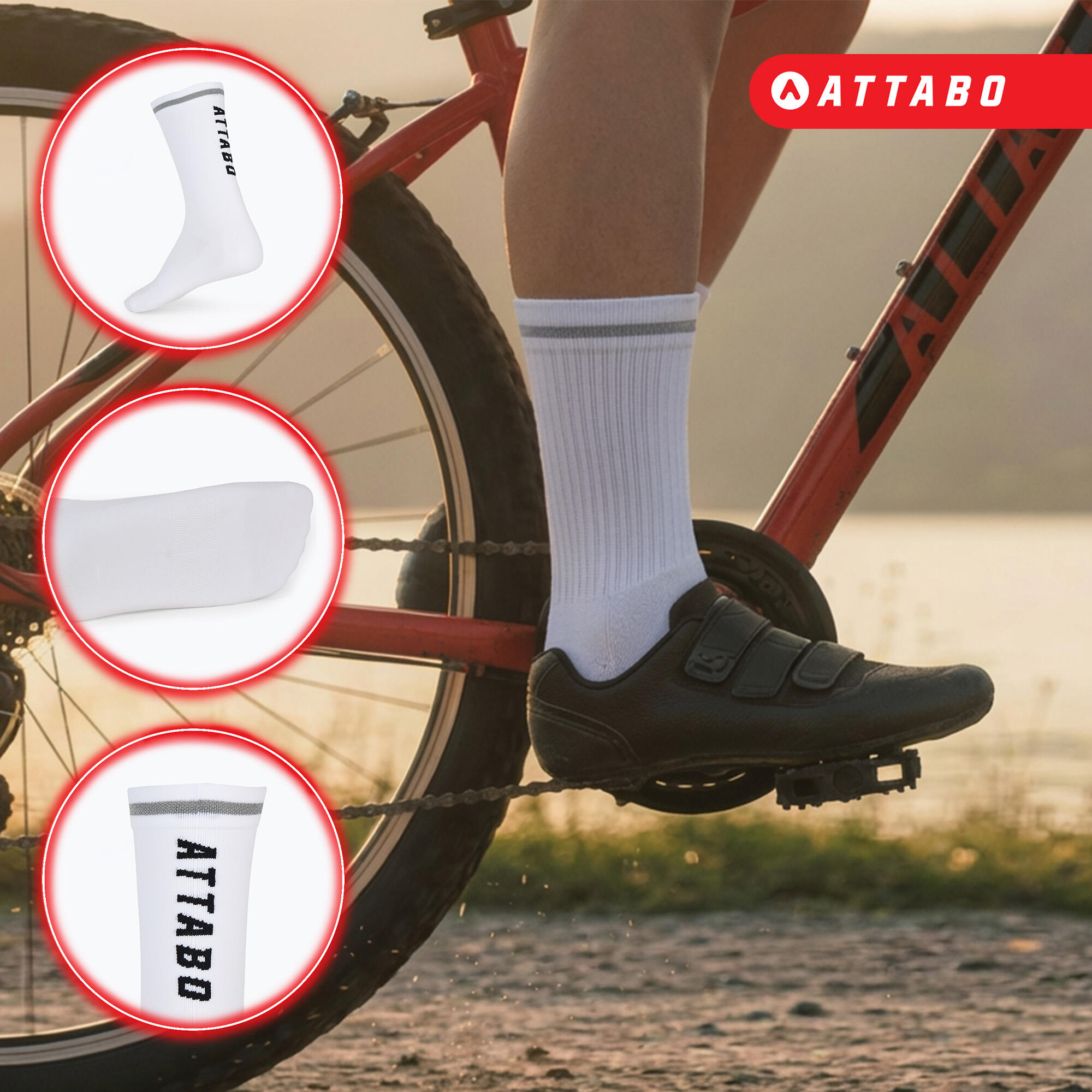 Calcetines ATTABO Maxis Visible Pro 2/7