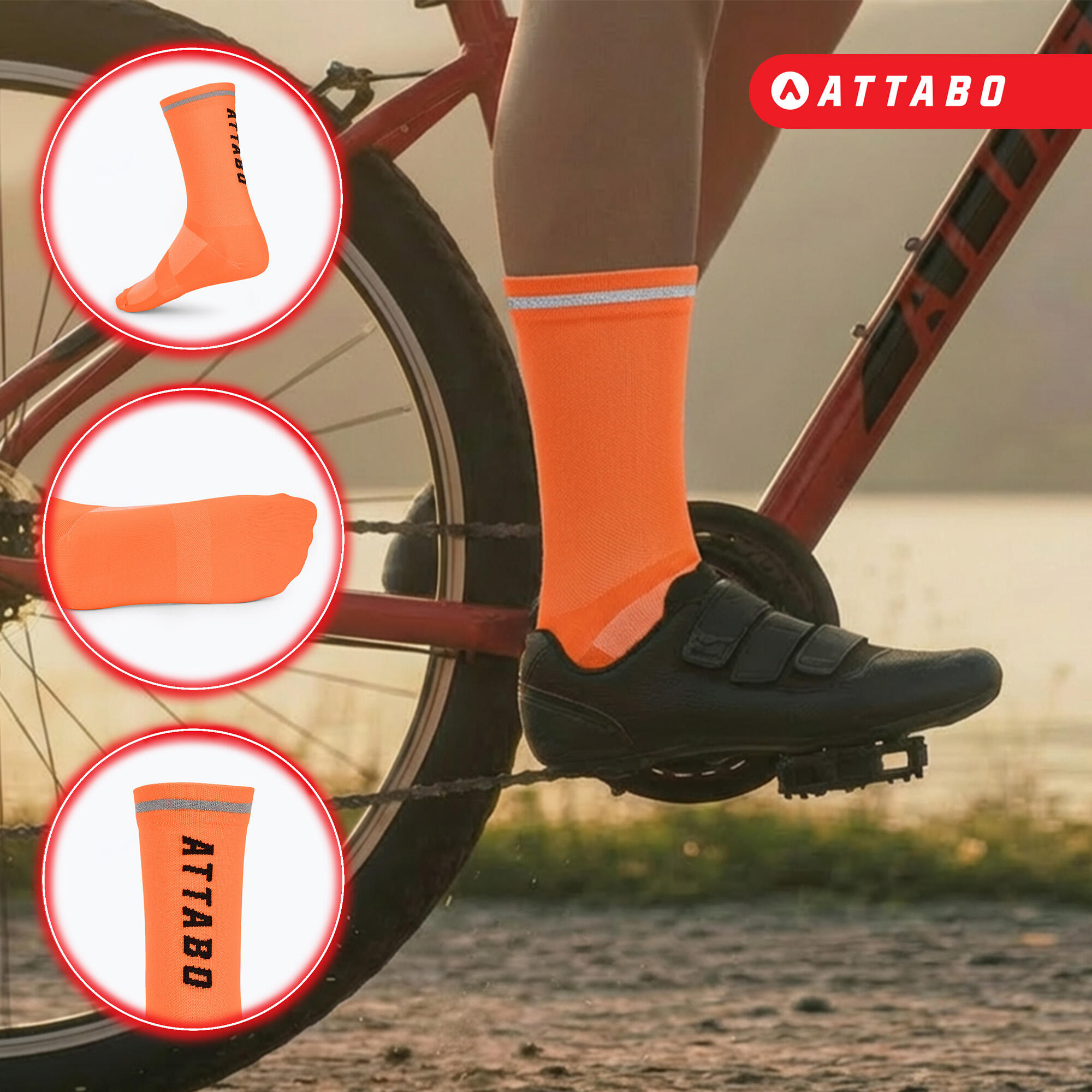 Calcetines ATTABO Maxis Visible Pro 2/7
