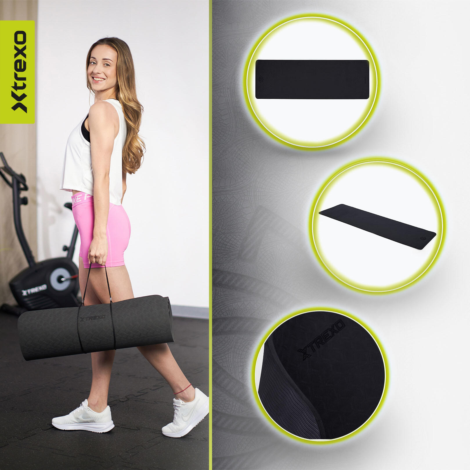 Tappetino fitness XTREXO TXO-B4Z003-CH 3/7