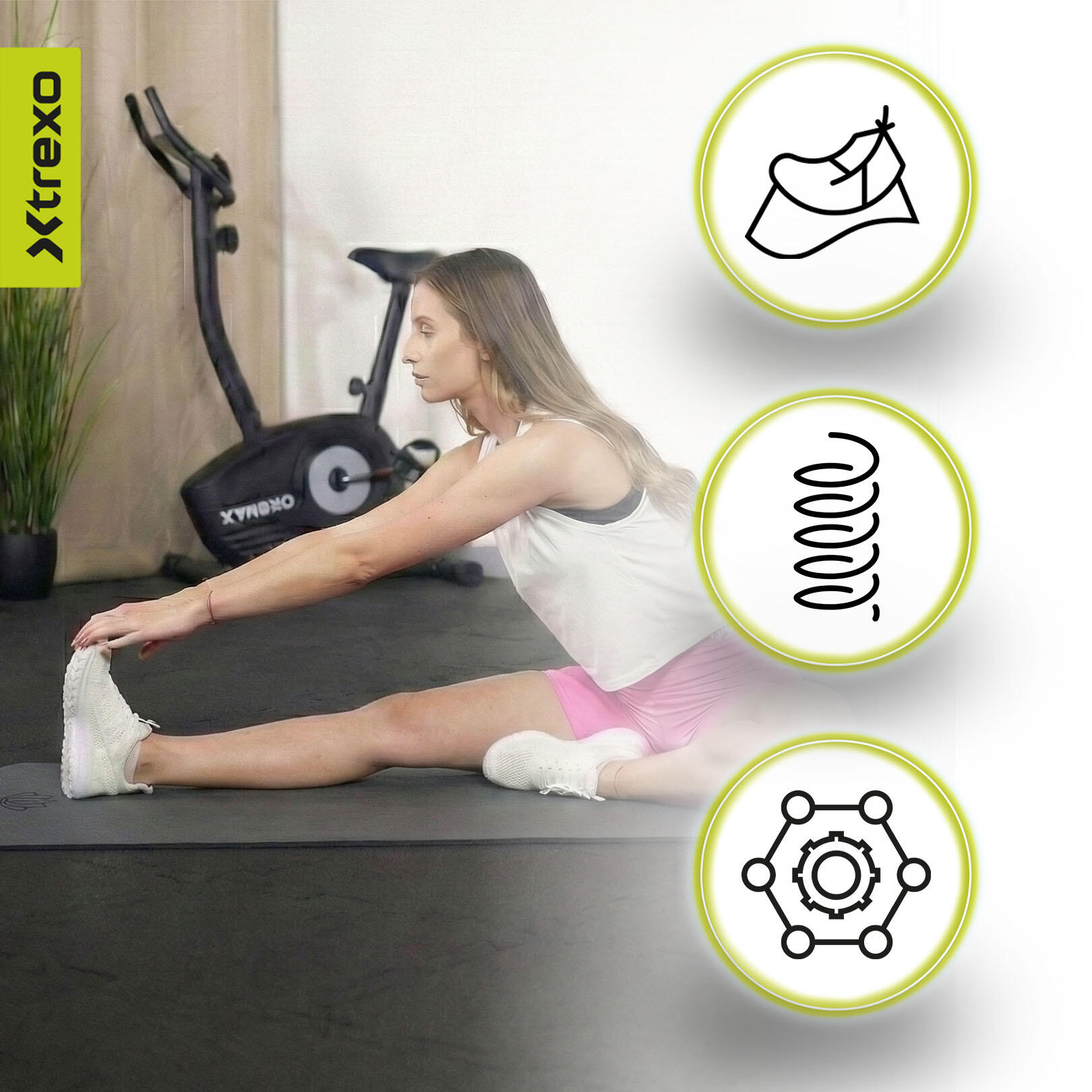 Tappetino fitness XTREXO TXO-B4Z003-CH 5/7