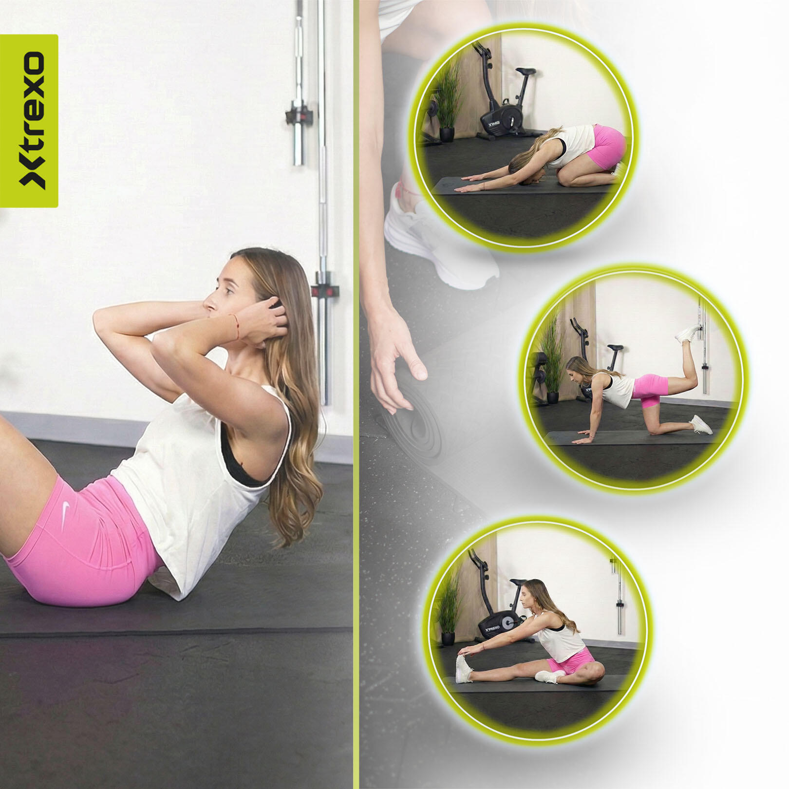 Tappetino fitness XTREXO TXO-B4Z003-CH 4/7