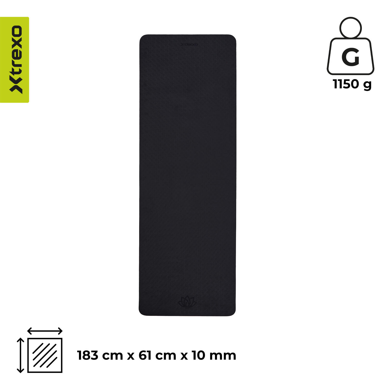 Tappetino fitness XTREXO TXO-B4Z003-CH 6/7