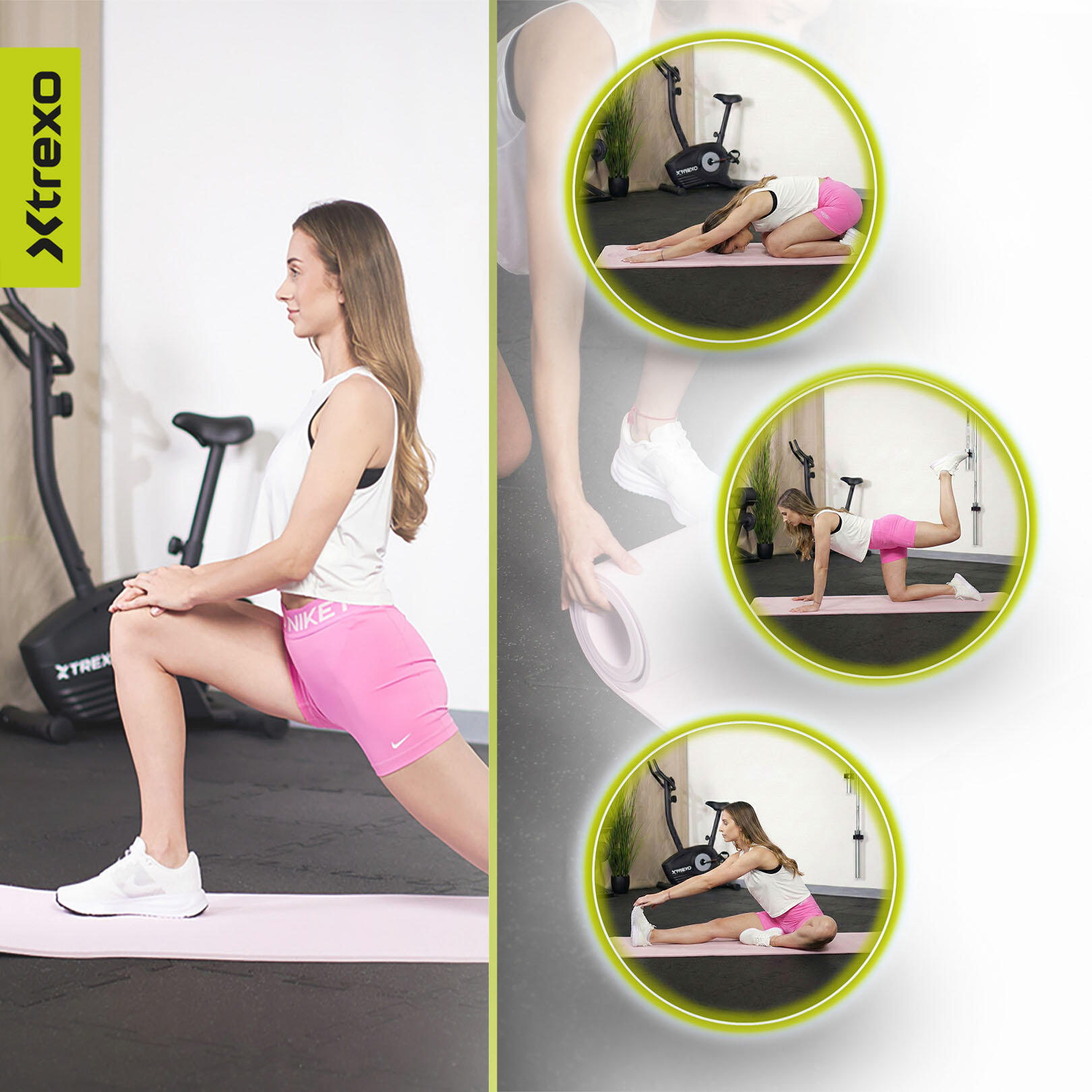 Tapis de fitness XTREXO TXO-B4Z003-VT 4/7