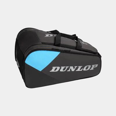 Dunlop fx team padel tas cyaan/zwart