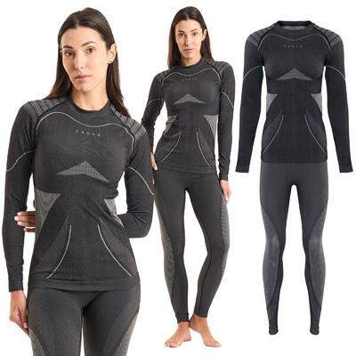 KADVA Streif W Set di biancheria intima termoattiva da donna