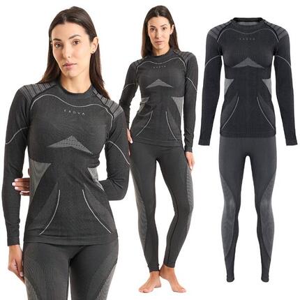 KADVA Streif W Ensemble de sous-vêtements thermoactifs femme